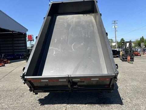 2026 7' X 14' MAXX-D DJX - 8 INCH 15LB I-BEAM DUMP TRAILER 14K Gray