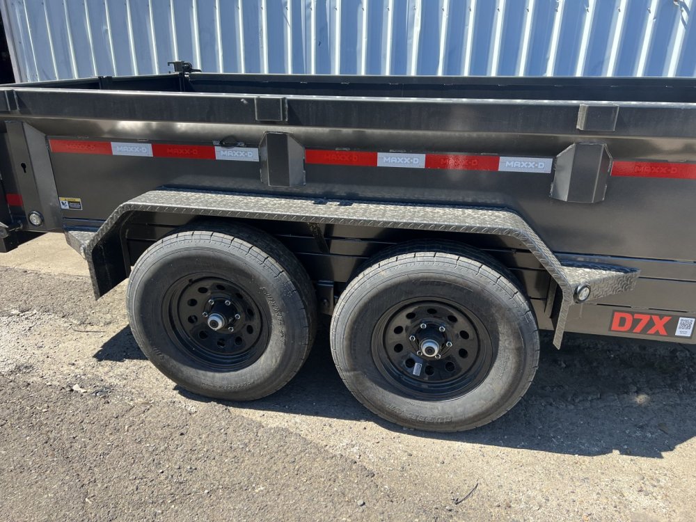 2026 MAXX-D D7X 6' x 12' Dump 12K with 21" Sides