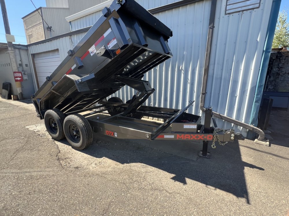 2026 MAXX-D D7X 6' x 12' Dump 12K with 21" Sides