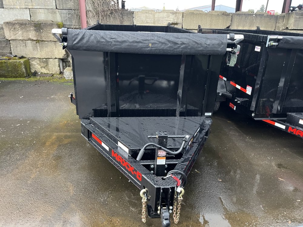 2027 Maxx-D DJX 7' x 14' Dump 17.5K with 4' Sides