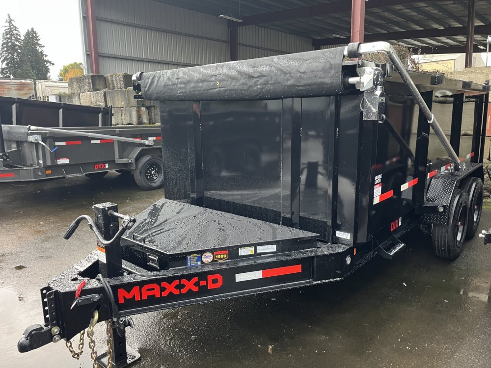 2027 Maxx-D DJX 7' x 14' Dump 17.5K with 4' Sides