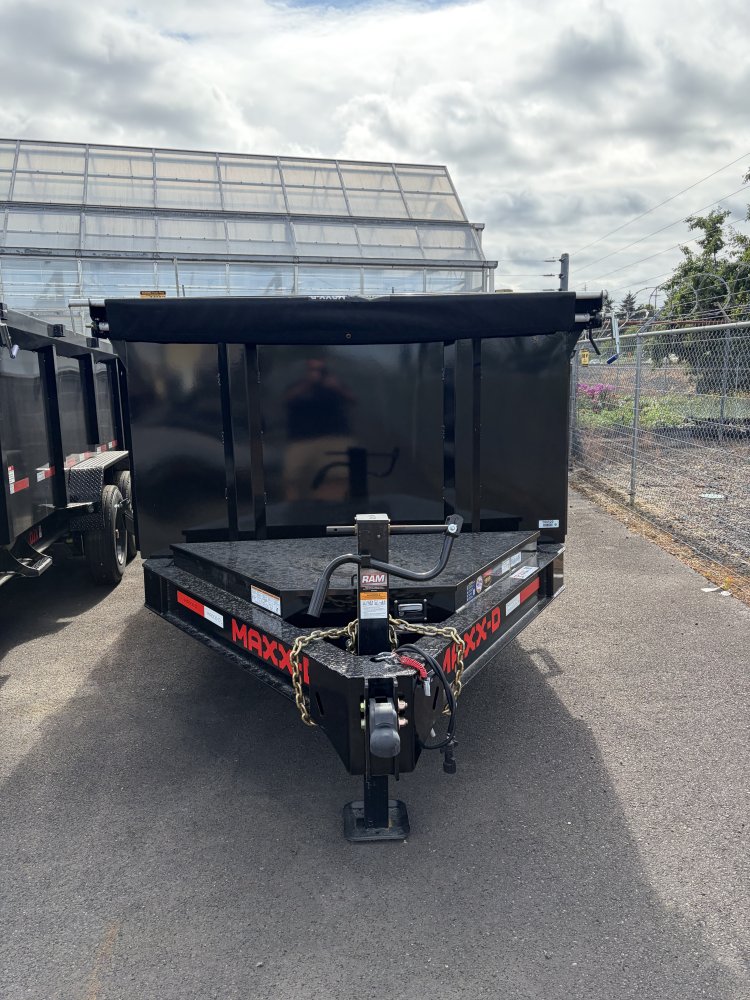 2027 Maxx-D DJX 7' x 14' Dump 17.5K with 4' Sides