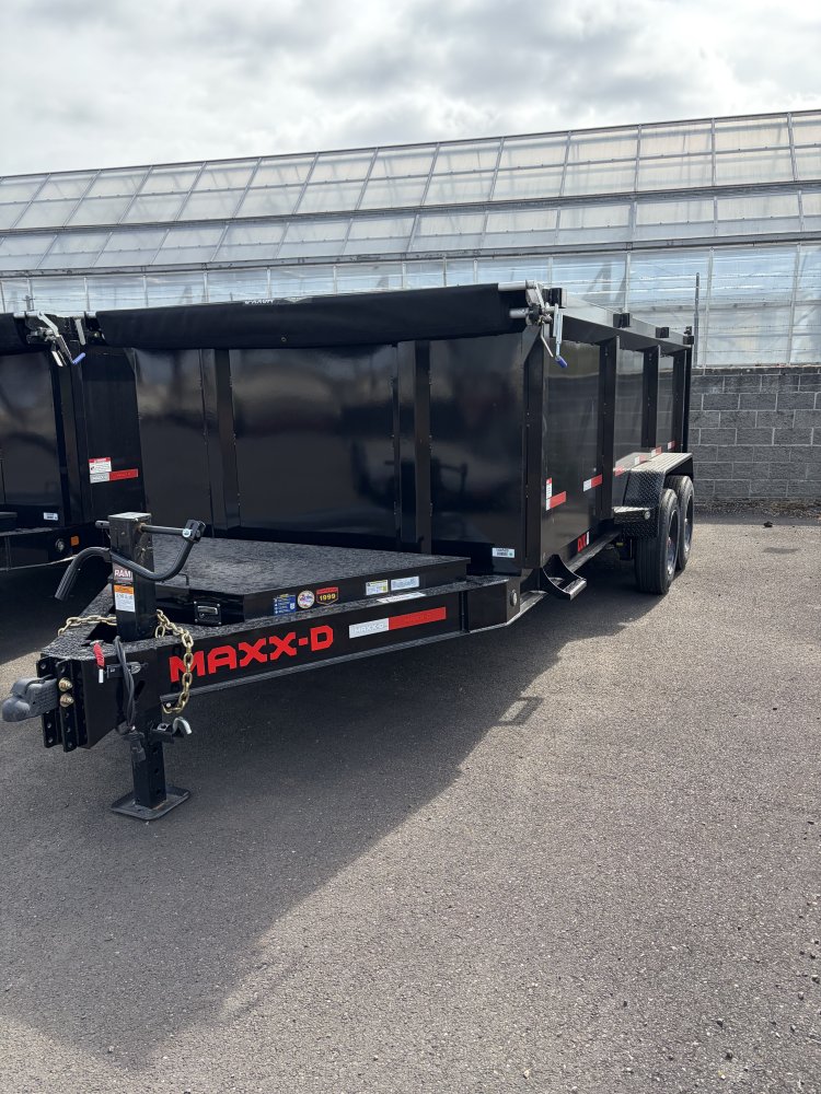 2027 Maxx-D DJX 7' x 14' Dump 17.5K with 4' Sides