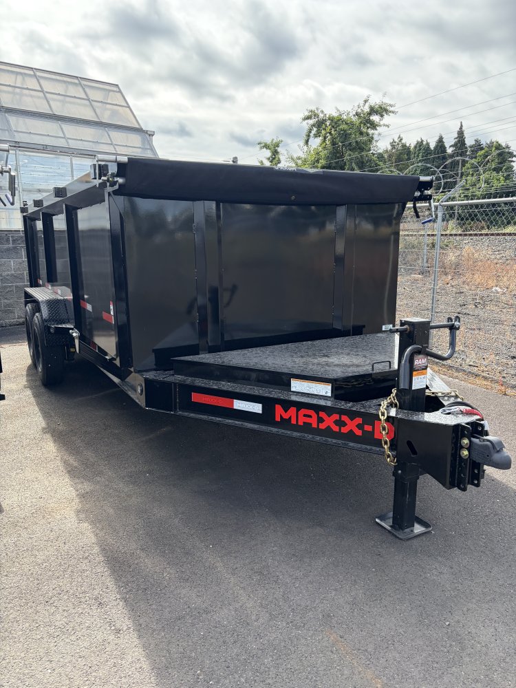 2027 Maxx-D DJX 7' x 14' Dump 17.5K with 4' Sides