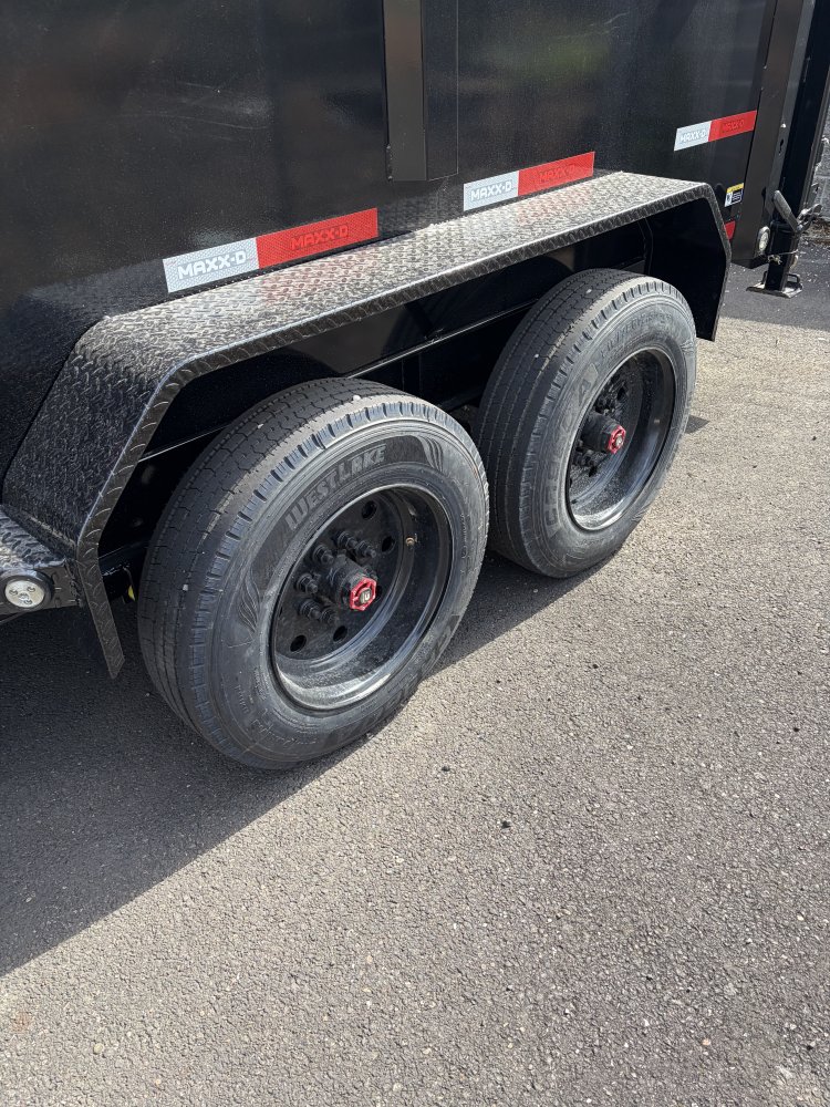 2027 Maxx-D DJX 7' x 14' Dump 17.5K with 4' Sides