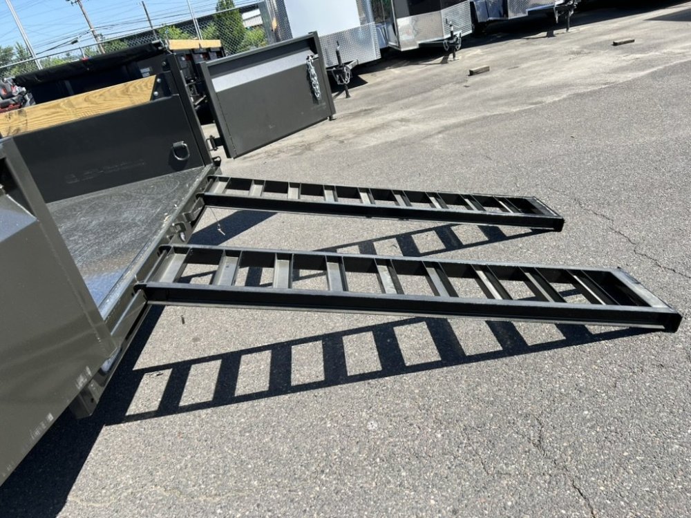 2027 Maxx-D DKX 7' x 14' Dump 14K 2' Wood/Steel Sides