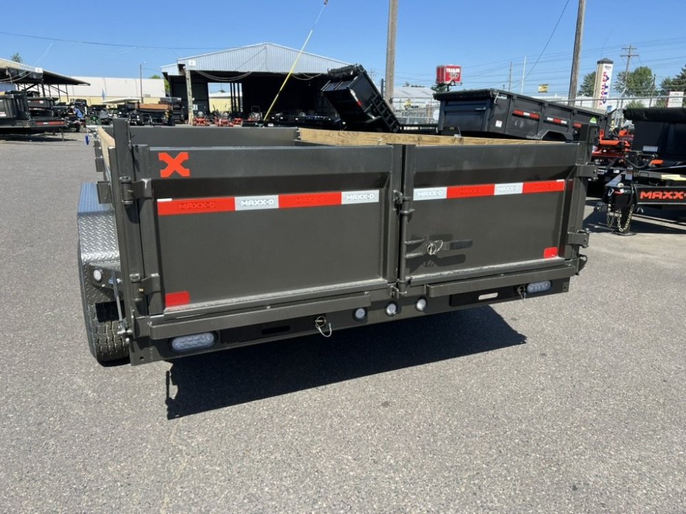 2027 Maxx-D DKX 7' x 14' Dump 14K 2' Wood/Steel Sides