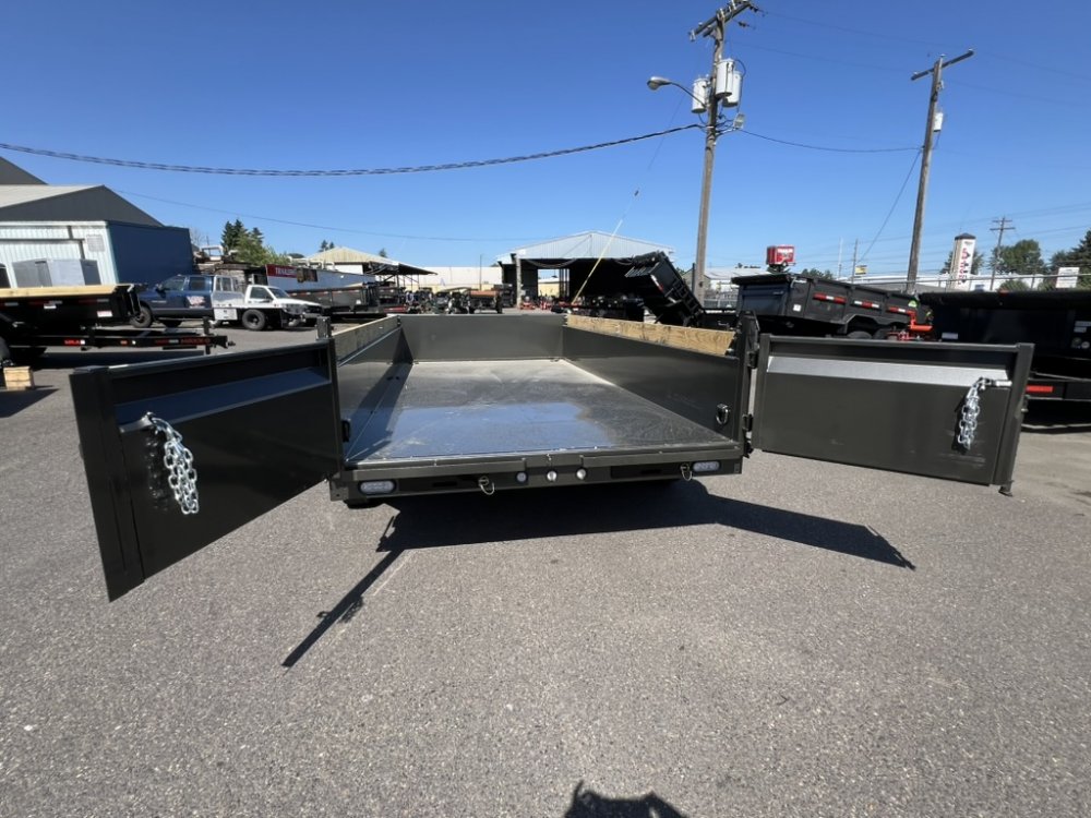 2025 MAXX-D DKX 7' x 14' Dump 14K 2' Wood/Steel Sides