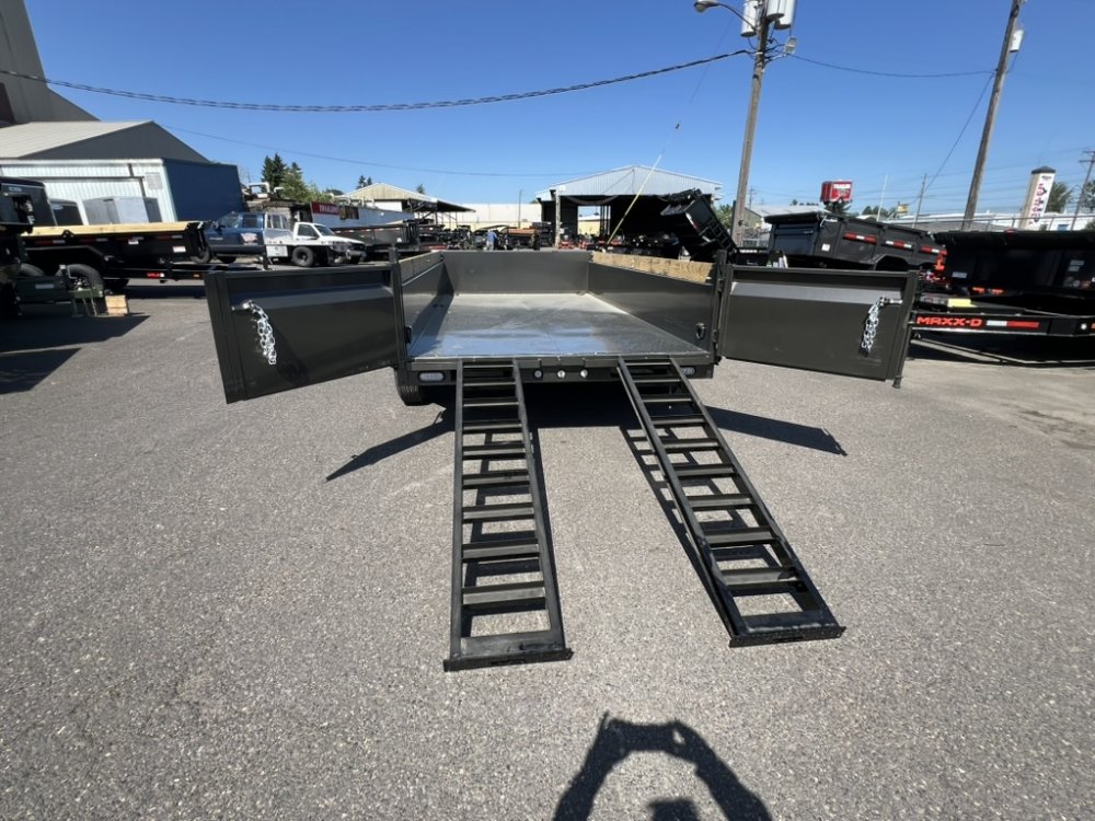 2025 MAXX-D DKX 7' x 14' Dump 14K 2' Wood/Steel Sides