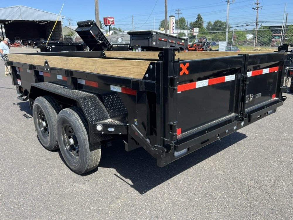 2026 Maxx-D DKX 7' x 14' Dump 14K 2' Wood/Steel Sides