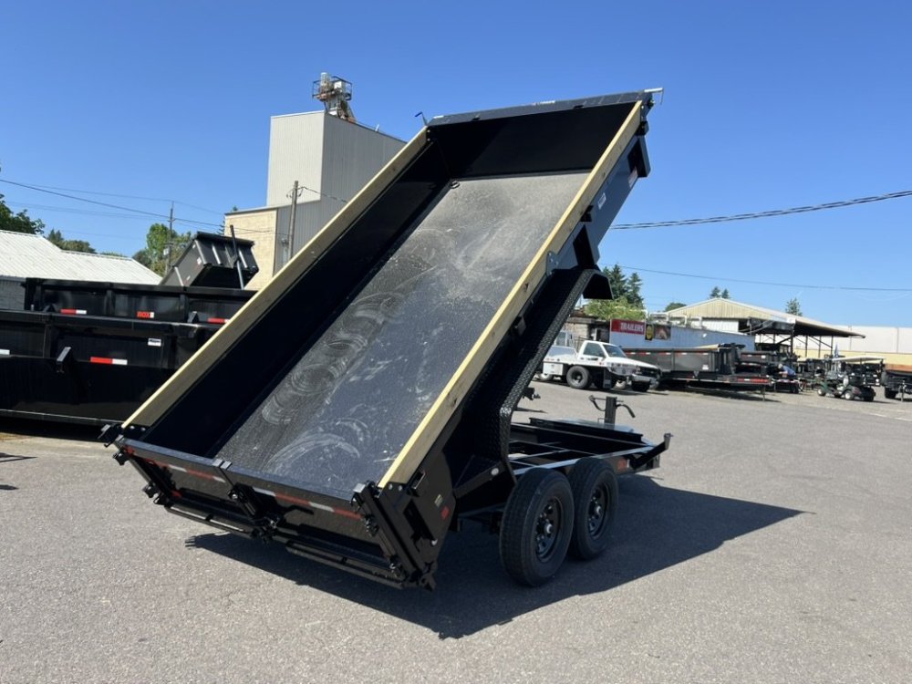 2026 Maxx-D DKX 7' x 14' Dump 14K 2' Wood/Steel Sides