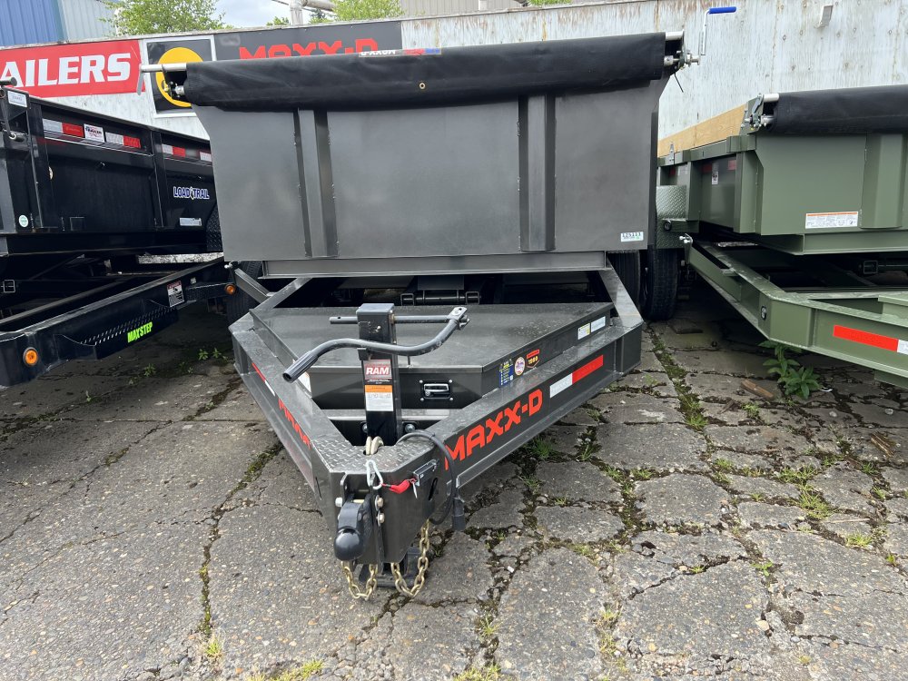 2025 MAXX-D DJX - 8 INCH 15LB I-BEAM DUMP TRAILER