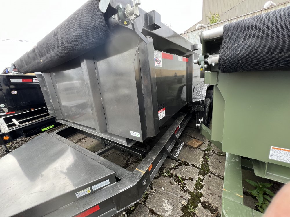 2025 MAXX-D DJX - 8 INCH 15LB I-BEAM DUMP TRAILER