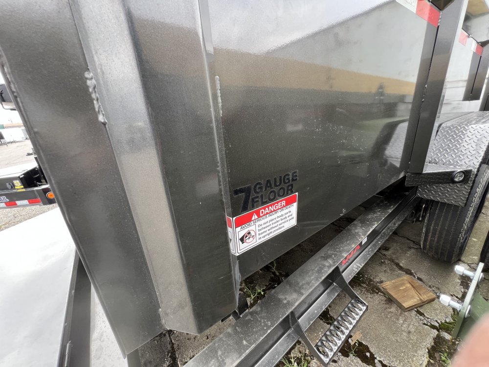 2025 MAXX-D DJX - 8 INCH 15LB I-BEAM DUMP TRAILER