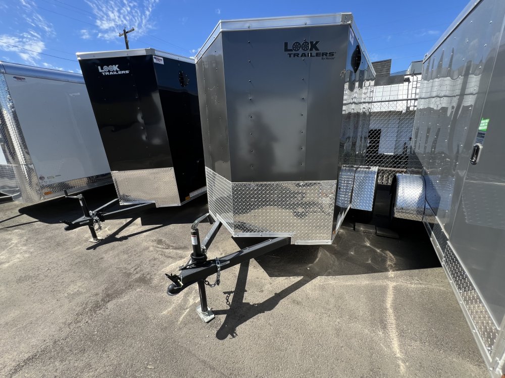8' x5' Look Trailers Element® SE Cargo Trailer V-Nose 2.9K