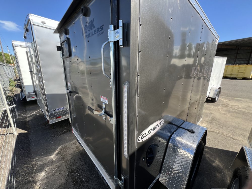8' x5' Look Trailers Element® SE Cargo Trailer V-Nose 2.9K