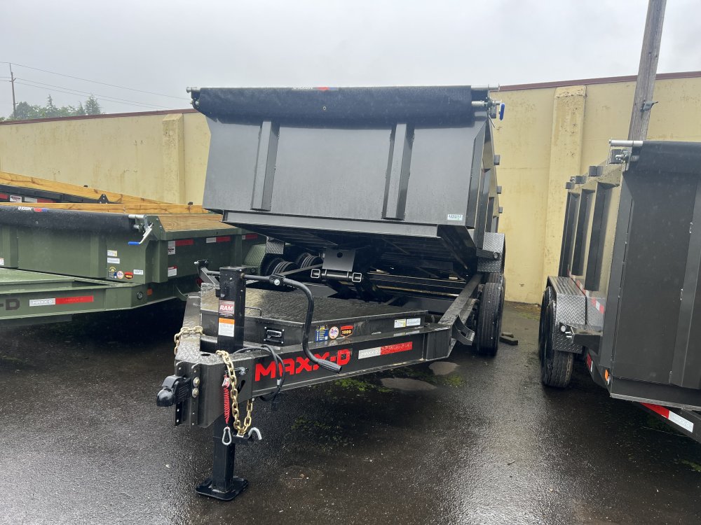 2025 MAXX-D DJX - 8 INCH 15LB I-BEAM DUMP TRAILER