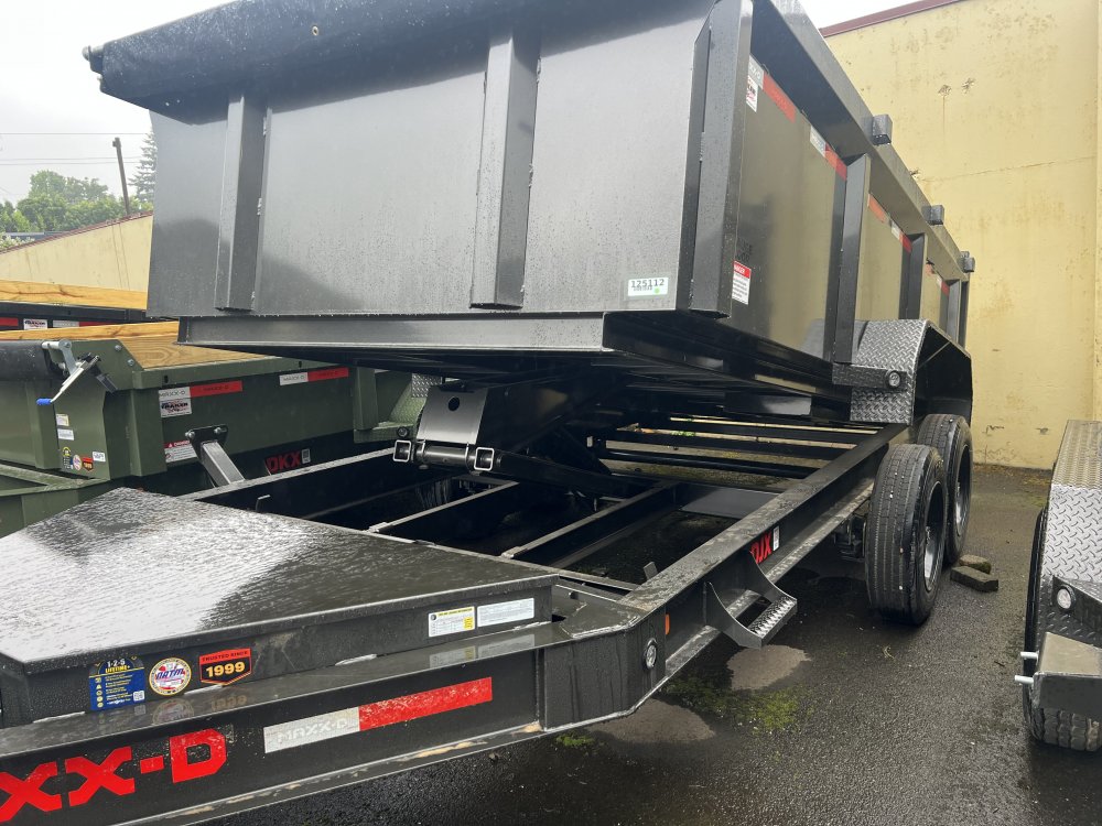 2025 MAXX-D DJX - 8 INCH 15LB I-BEAM DUMP TRAILER