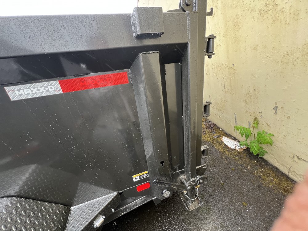 2025 MAXX-D DJX - 8 INCH 15LB I-BEAM DUMP TRAILER
