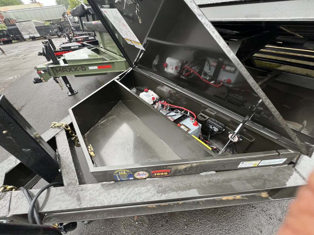 2025 MAXX-D DJX - 8 INCH 15LB I-BEAM DUMP TRAILER