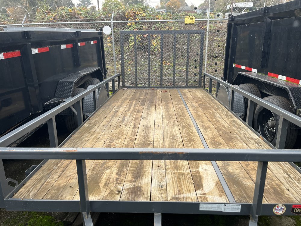 2022 6' 6" X 14' MAXX-D 6.5 x 14 SA Utility 7K