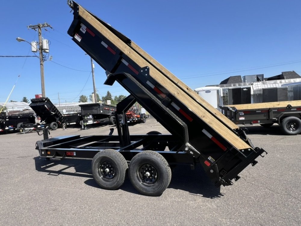 2026 Maxx-D DKX 7' x 14' Dump 14K 2' Wood/Steel Sides