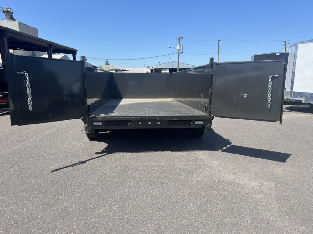 2025 MAXX-D DJX - 8 INCH 15LB I-BEAM DUMP TRAILER