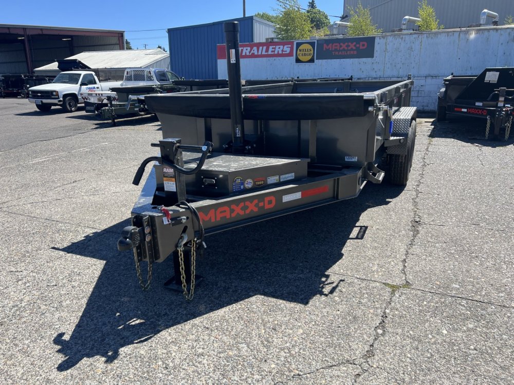 2026 MAXX-D DTX 7' x 14' Dump 15K with 2' Sides