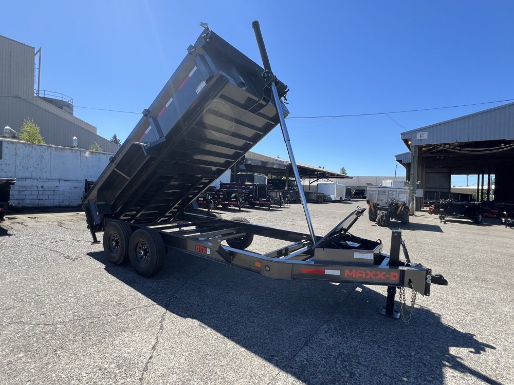 2026 MAXX-D DTX 7' x 14' Dump 15K with 2' Sides