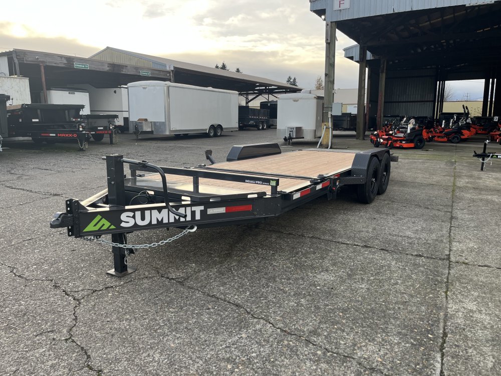 2026 7' X 20' Summit Denali Pro 8" I-Beam Split Tilt 14K