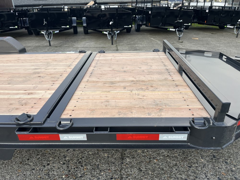 2026 7' X 20' Summit Denali Pro 8" I-Beam Split Tilt 14K