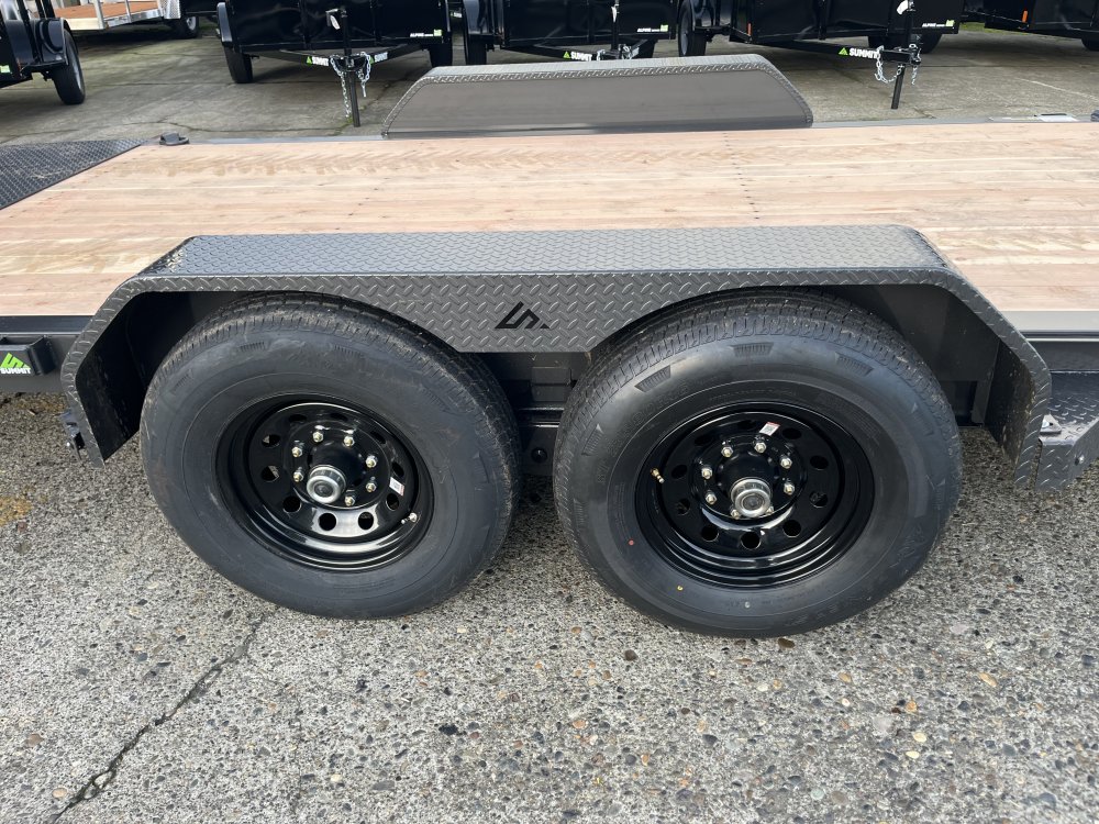 2026 7' X 20' Summit Denali Pro 8" I-Beam Split Tilt 14K