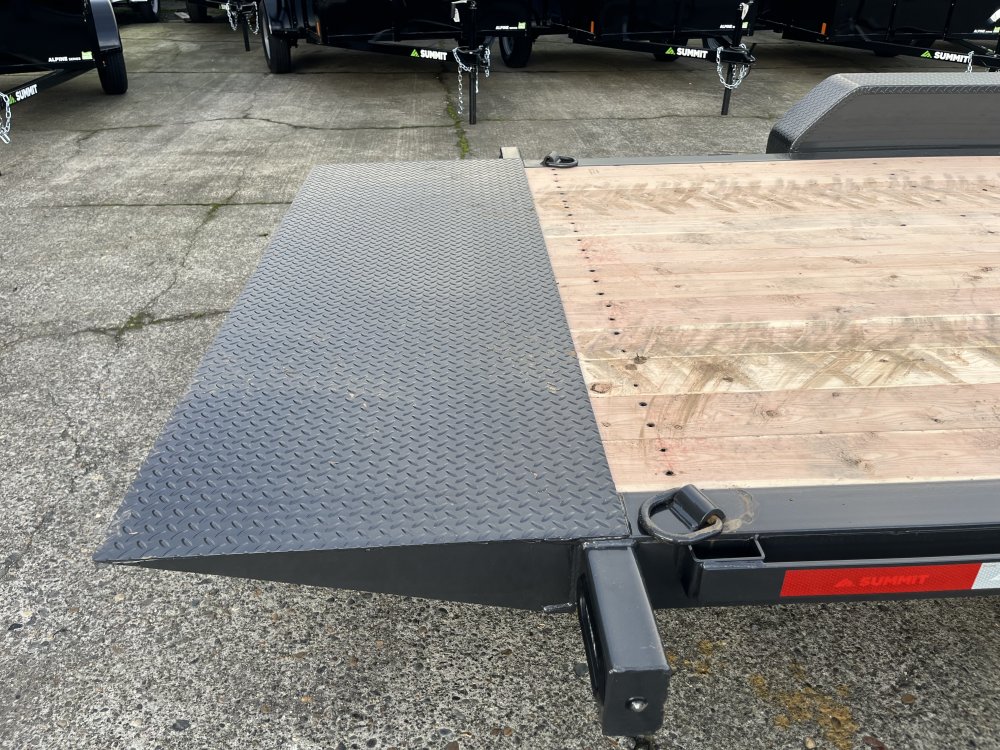 2026 7' X 20' Summit Denali Pro 8" I-Beam Split Tilt 14K