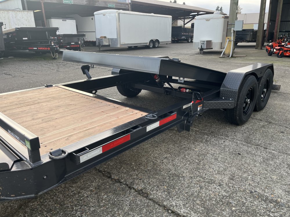 2026 7' X 20' Summit Denali Pro 8" I-Beam Split Tilt 14K