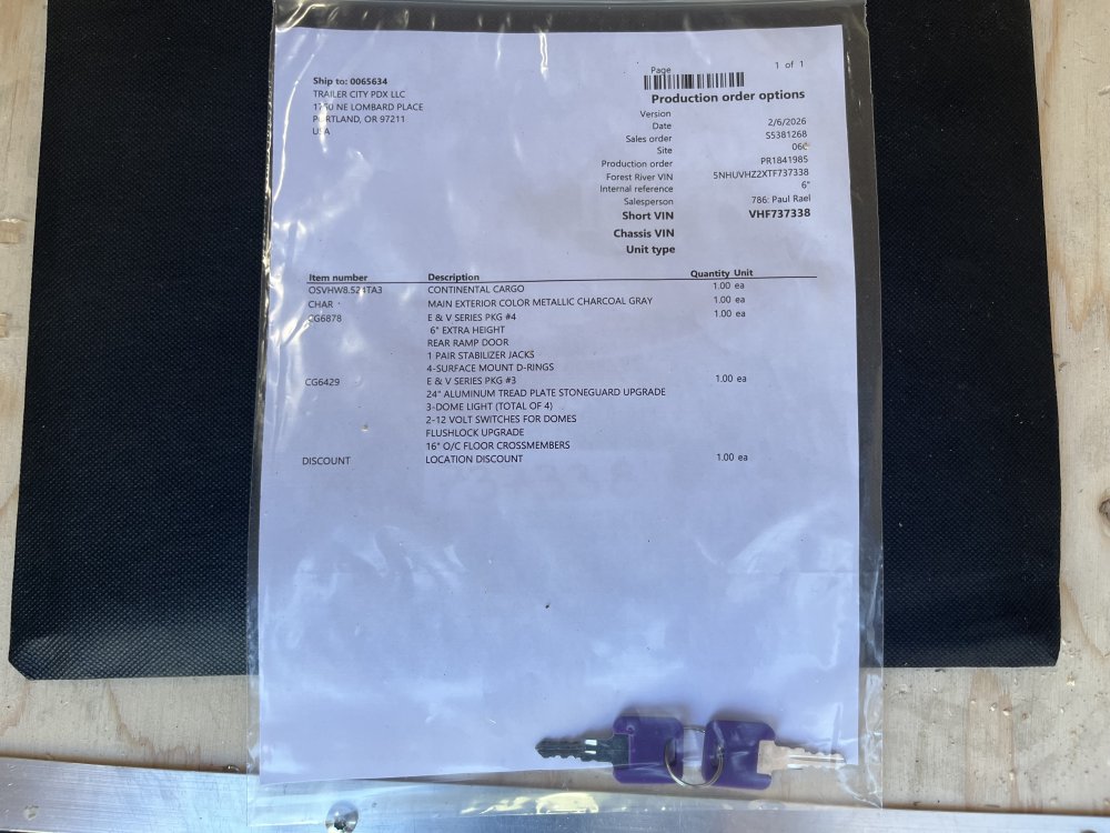 2026 24' x8' 6" Continental Cargo VHW V-Series Wedge 10K