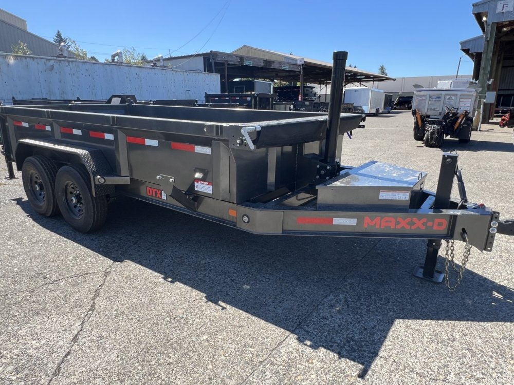 2026 MAXX-D DTX 7' x 14' Dump 15K with 2' Sides