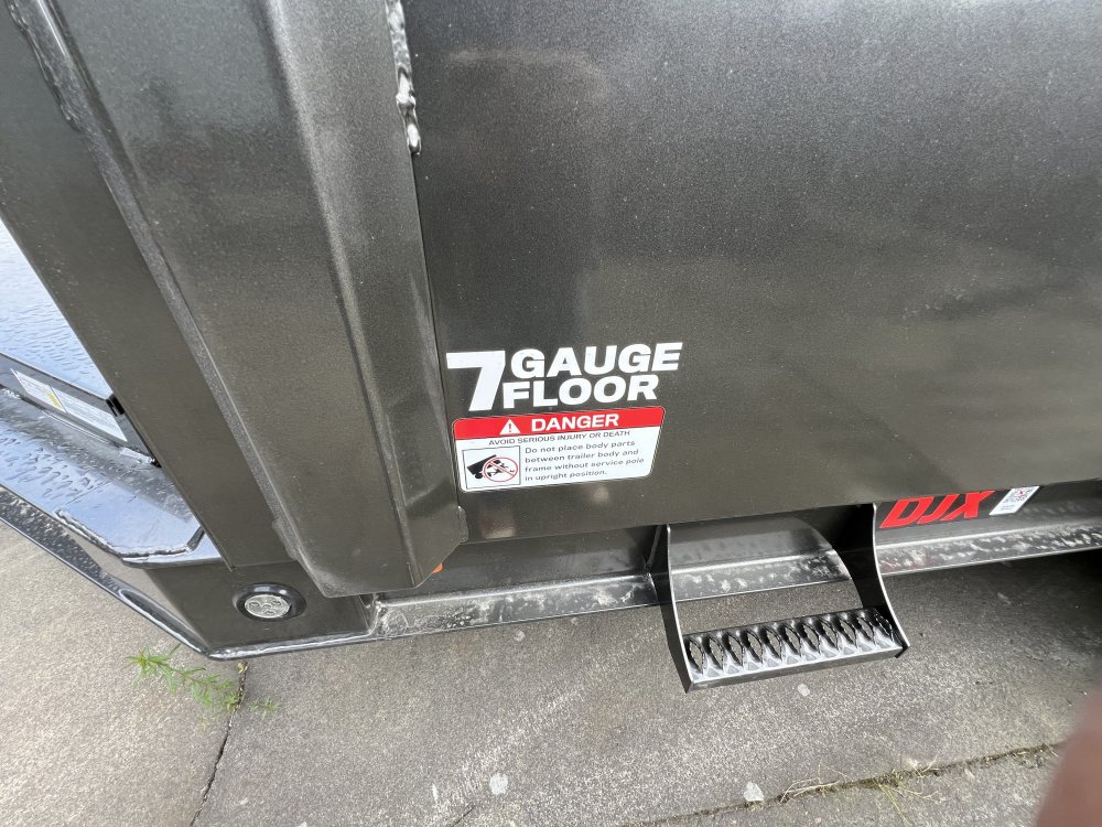 2025 MAXX-D DJX - 8 INCH 15LB I-BEAM DUMP TRAILER