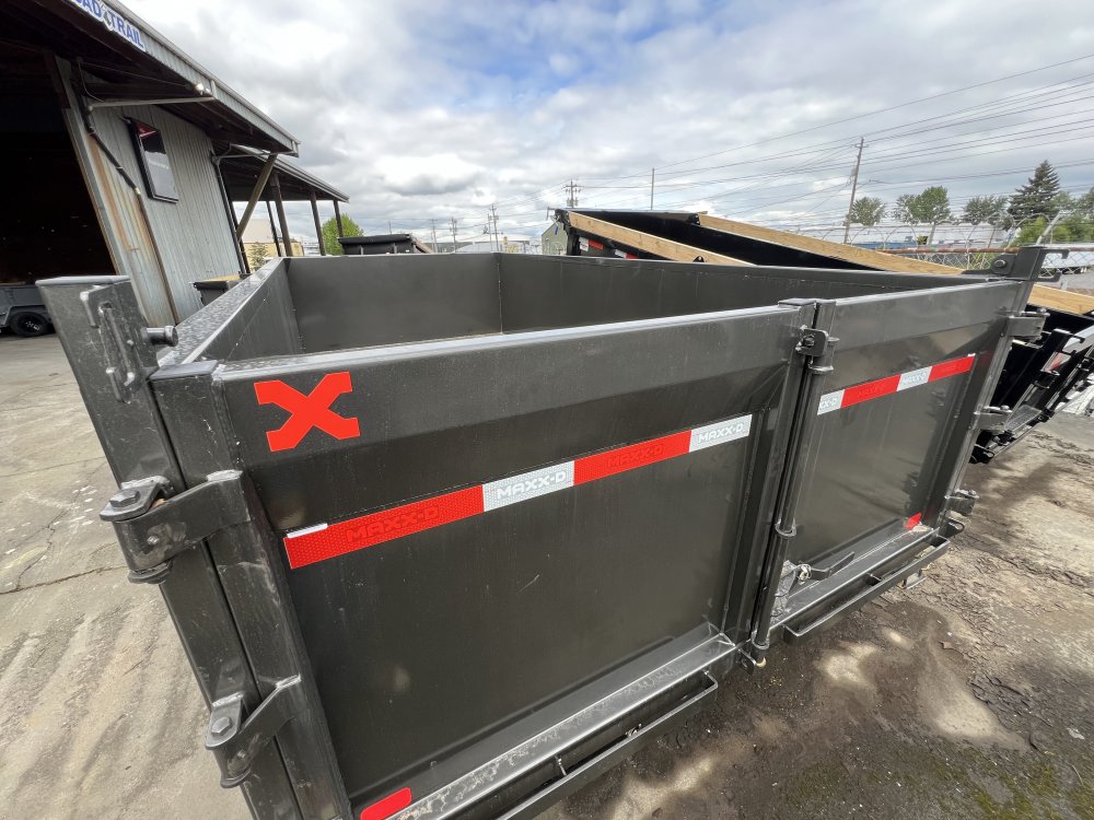 2025 MAXX-D DJX - 8 INCH 15LB I-BEAM DUMP TRAILER