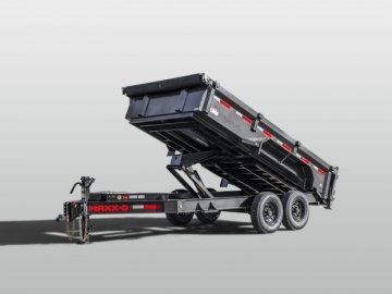 2025 MAXX-D DJX - 8 INCH 15LB I-BEAM DUMP TRAILER