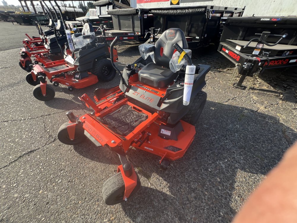 2025 ZT ELITE 54" Kawasaki 726cc, 24 hp FR730 Lawn Mower Side Discharge
