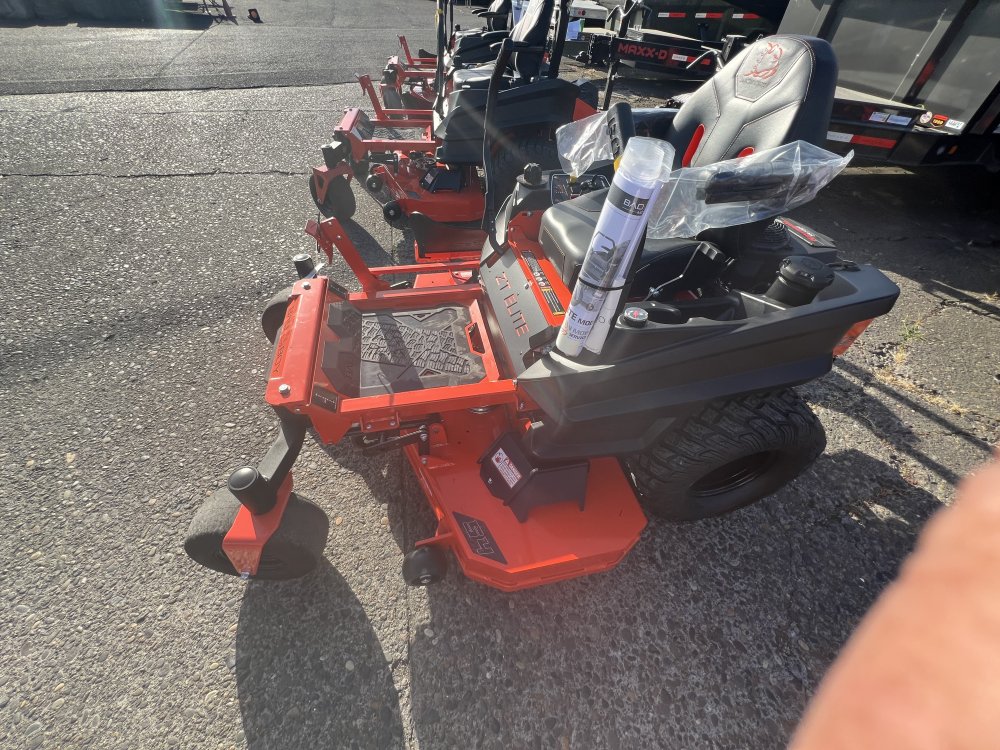2025 ZT ELITE 54" Kawasaki 726cc, 24 hp FR730 Lawn Mower Side Discharge