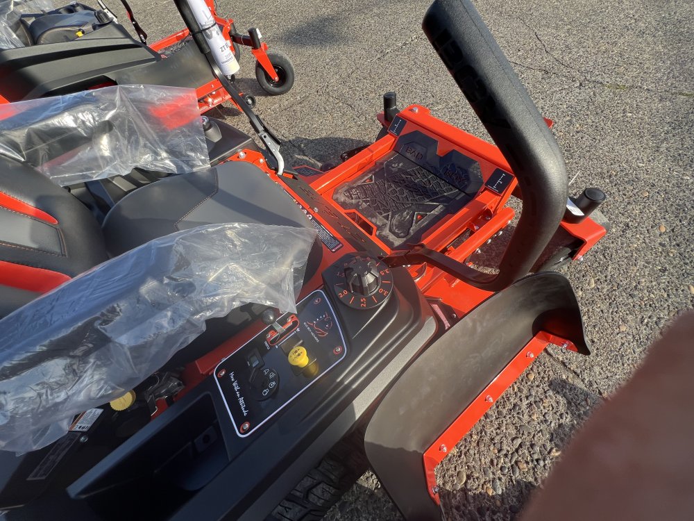 2025 ZT ELITE 54" Kawasaki 726cc, 24 hp FR730 Lawn Mower Side Discharge