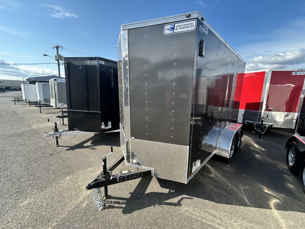 2025 12' x6' Continental Cargo Continental Cargo VHW V-Series Wedge 7K