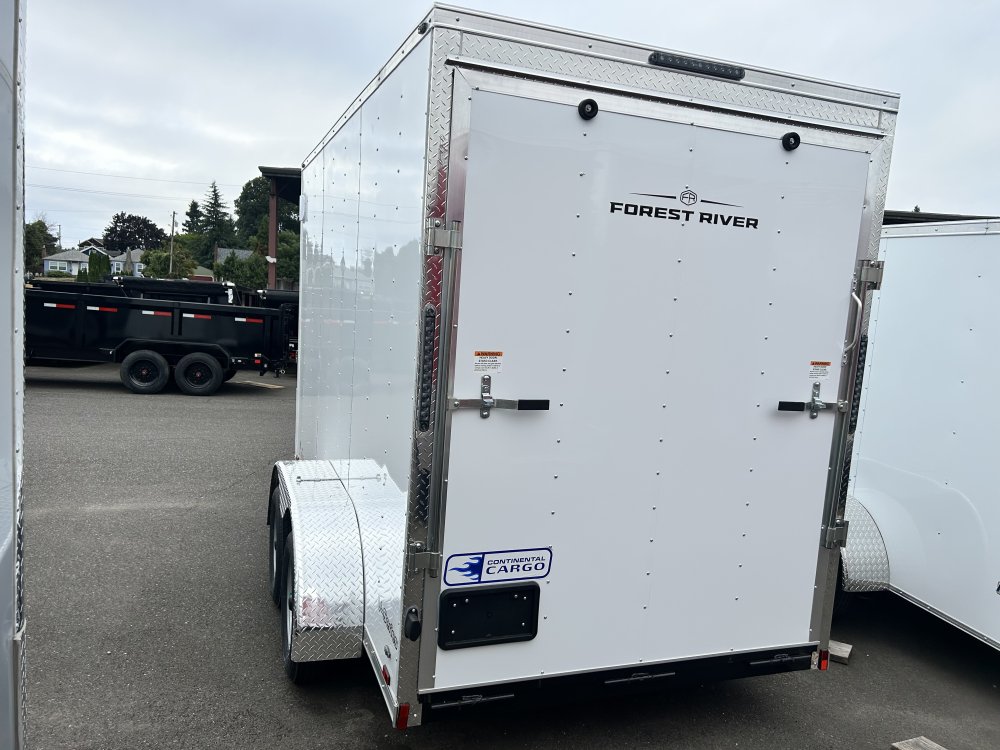 2025 12' x6' Continental Cargo Continental Cargo VHW V-Series Wedge 7K