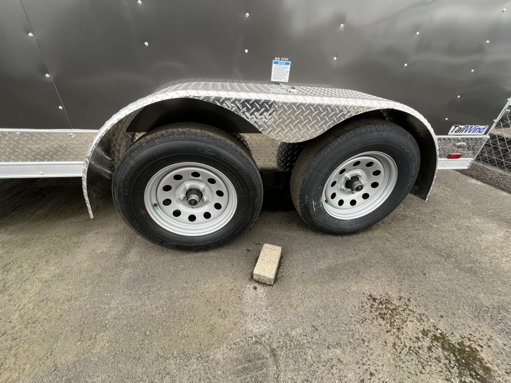 2026 12' x6' Continental Cargo Continental Cargo Tailwind Series Enclosed Cargo Trailer 7K