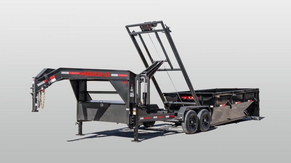 2026 14' x7' MAXX-D ROX - Roll-Off Dumpster Trailer 17.5K