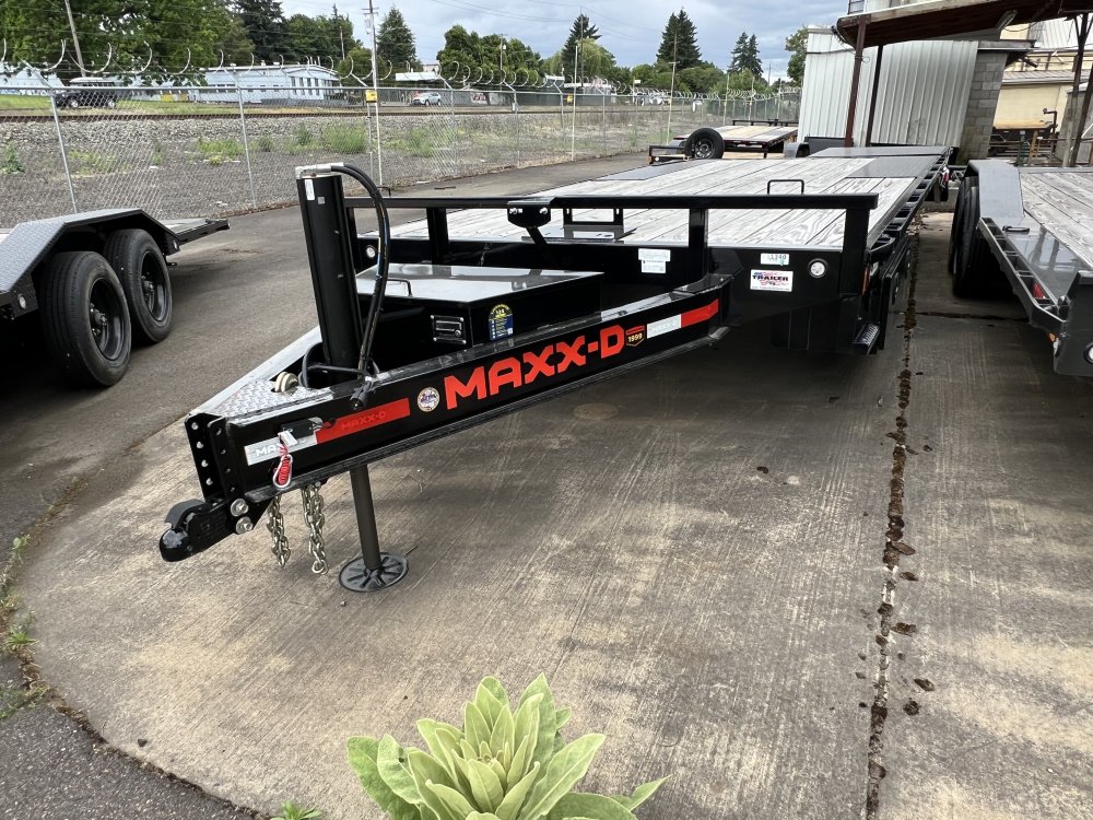 2024 20' x8' 6" MAXX-D DOX - 8INCH 10 LB I-BEAM DECKOVER TRAILER 14K