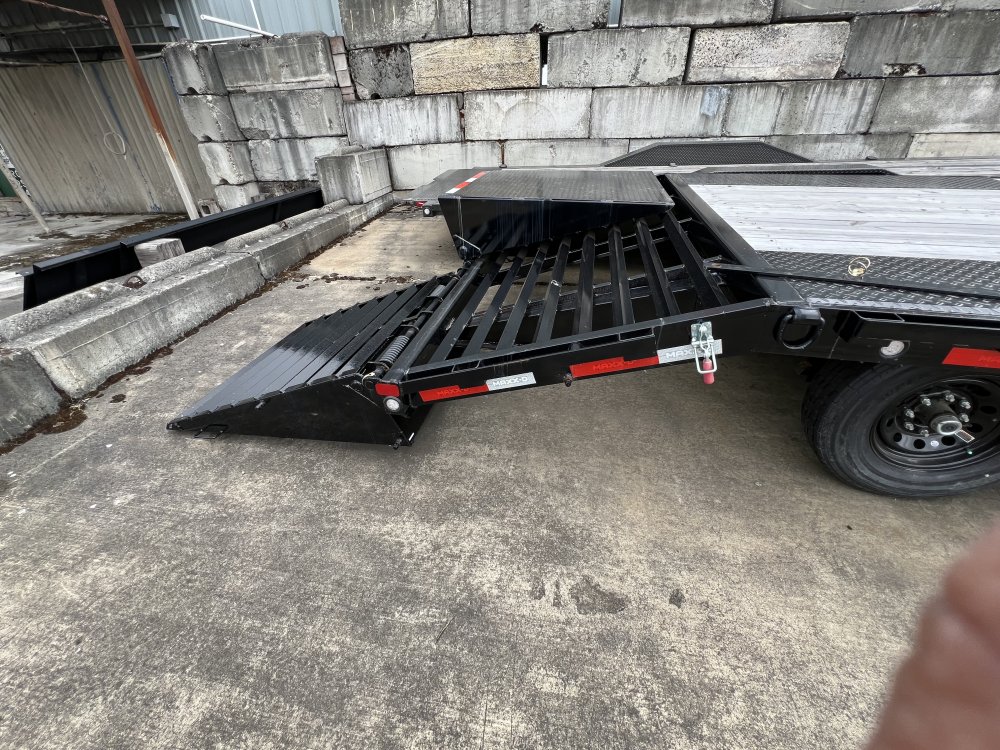 2024 20' x8' 6" MAXX-D DOX - 8INCH 10 LB I-BEAM DECKOVER TRAILER 14K