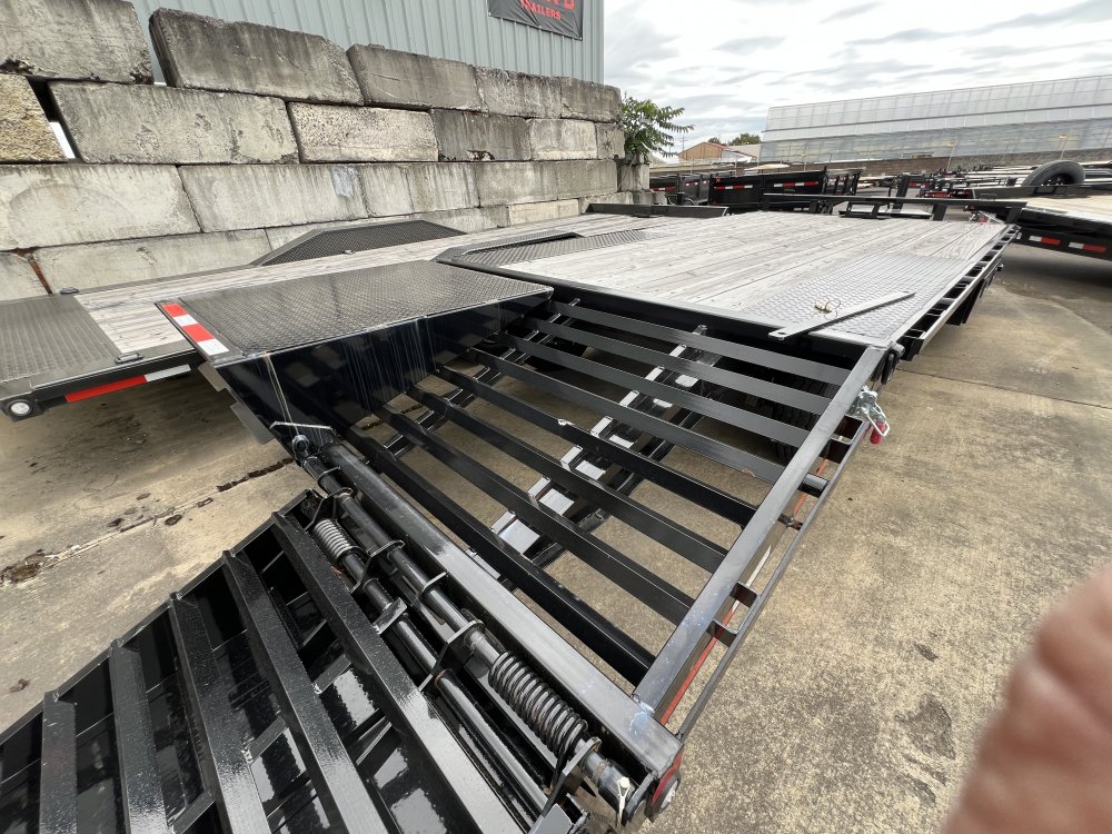2024 20' x8' 6" MAXX-D DOX - 8INCH 10 LB I-BEAM DECKOVER TRAILER 14K