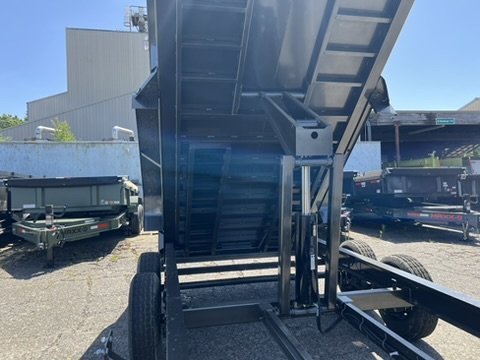 2026 7' X 14' MAXX-D DJX - 8 INCH 15LB I-BEAM DUMP TRAILER 14K Gray